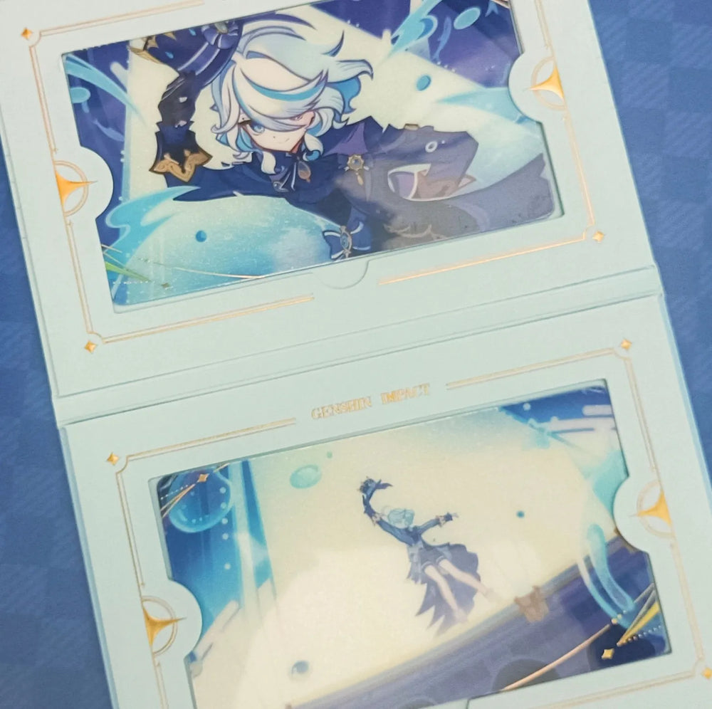 Genshin Impact The Long Way Home Series Badges & Collectible Card Sets