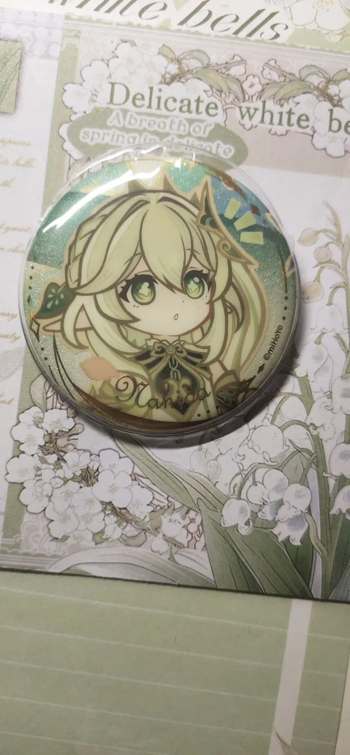Genshin Impact The Long Way Home Series Badges & Collectible Card Sets