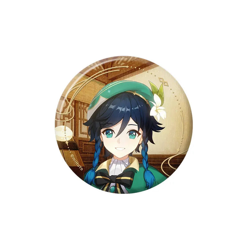 Genshin Impact The Long Way Home Series Venti character badge