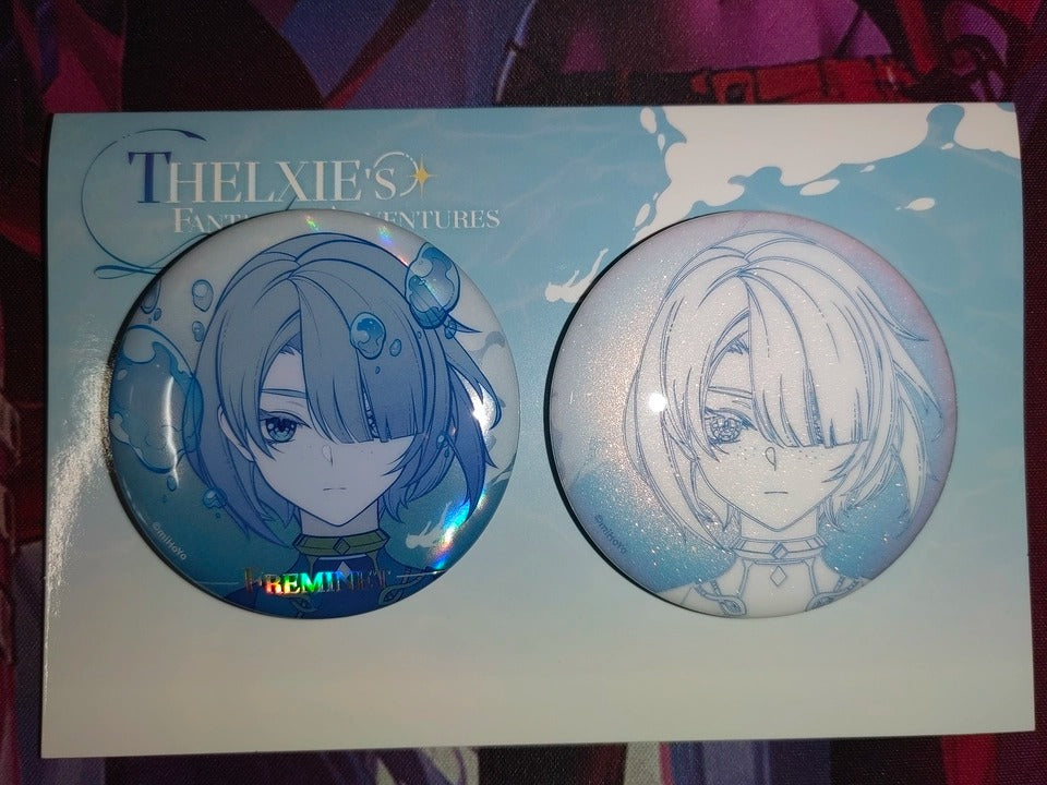 Kit Merch Freminet Genshin Impact – Coleção Thelxie