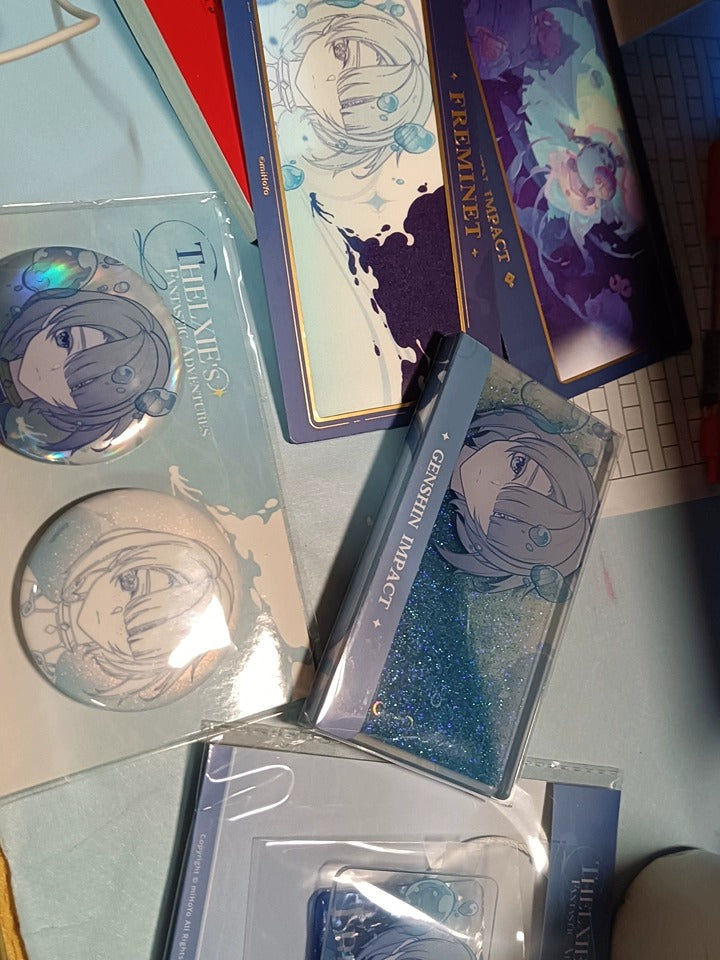 Kit Merch Freminet Genshin Impact – Coleção Thelxie