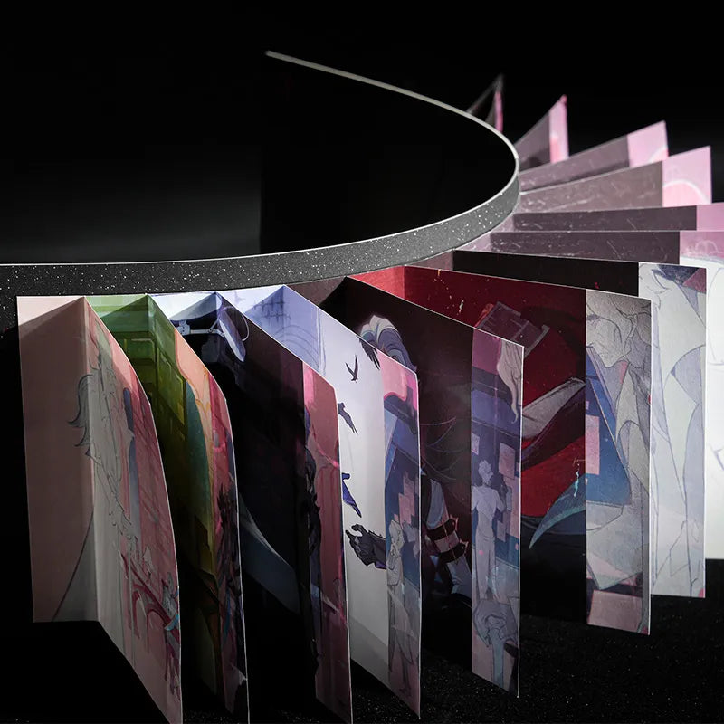 Genshin Impact Those Who Shun the Light Series double-sided accordion book