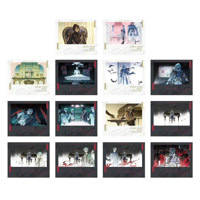 Genshin Impact Those Who Shun the Light Series blind box collector cards