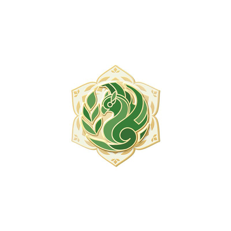 Genshin Impact Tighnari Akademiya metal badge