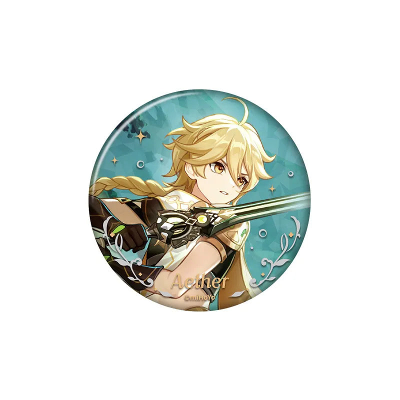 Genshin Impact Truth Amongst the Pages of Purana Aether badge