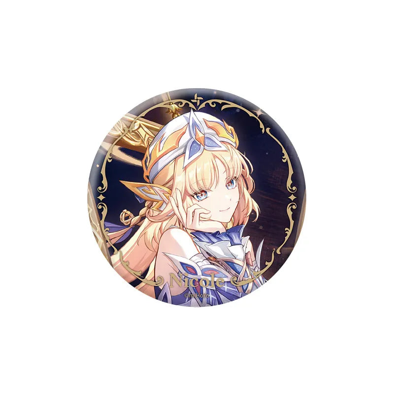 Genshin Impact Truth Amongst the Pages of Purana Nicole badge