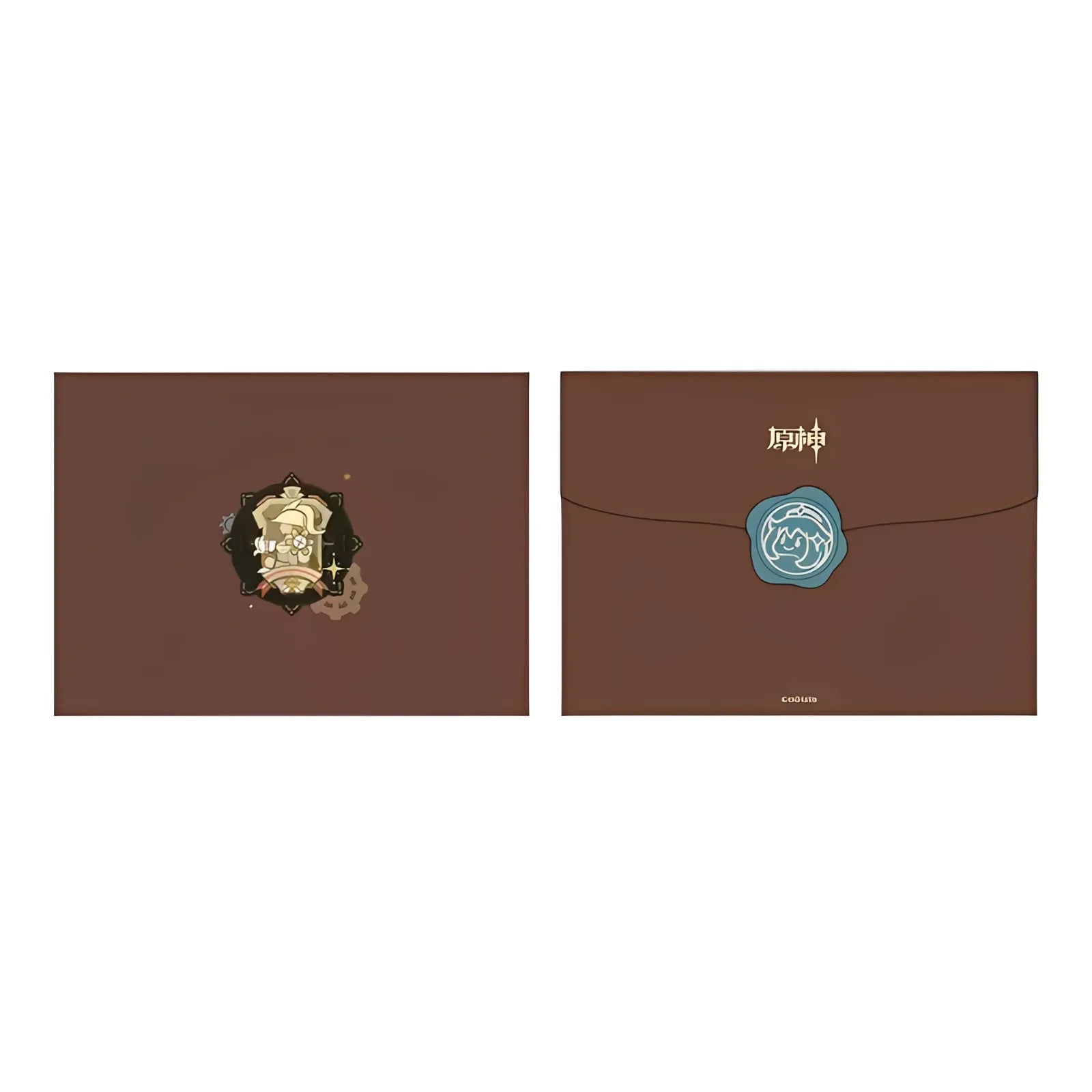 Genshin Impact Navia transparent card set film style cards with detailed artwork and themed design