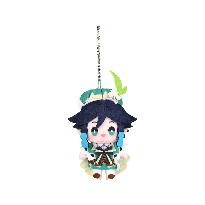 Genshin Impact Venti plush finger puppet keychain Fated Day series soft collectible