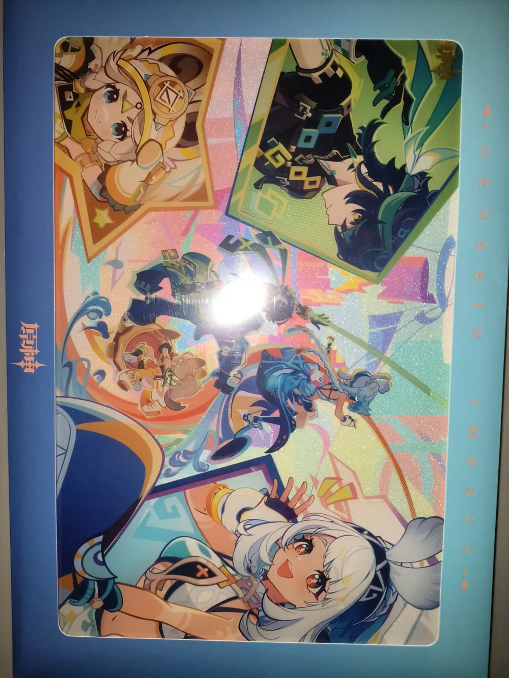 Genshin Impact Version Preview Series Acrylic Art Card Set