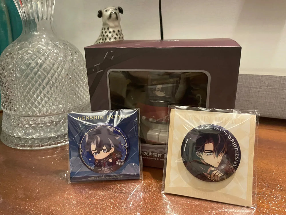 Genshin Impact Charakter-Anstecker Version Preview Serie
