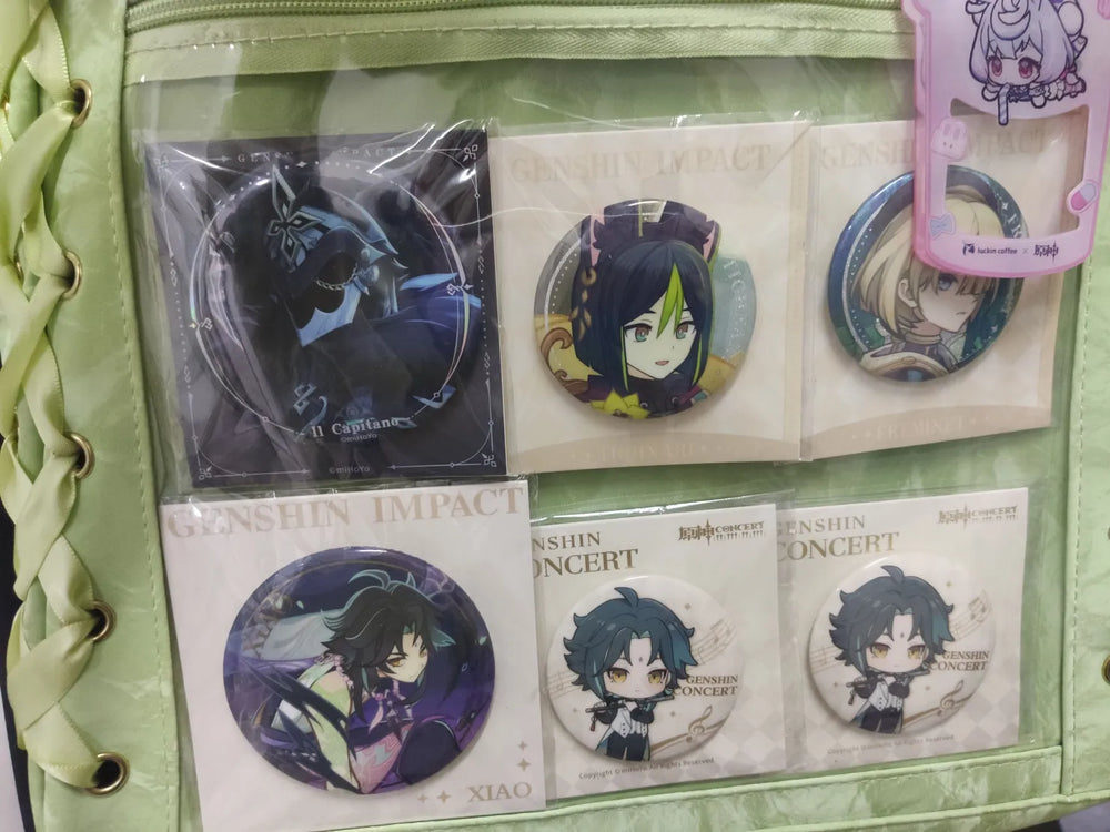 Genshin Impact Charakter-Anstecker Version Preview Serie