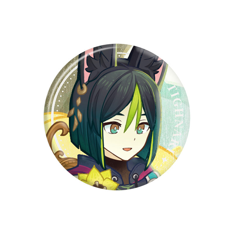 Genshin Tighnari badge Version Preview Series metal character pin collectible