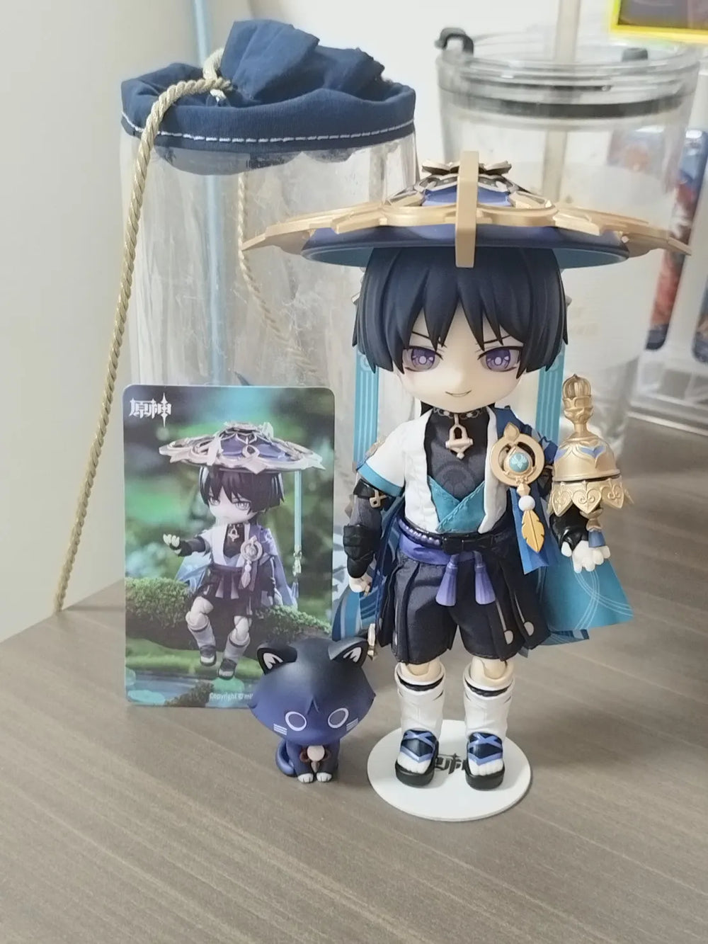 Genshin Impact Wanderer Swappable Action Figure