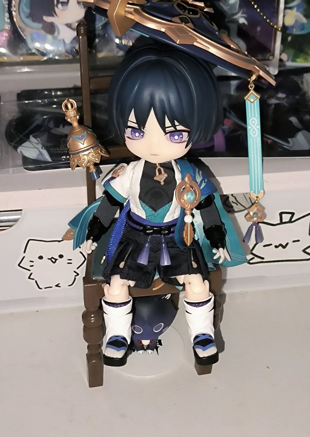 Genshin Impact Wanderer Swappable Action Figure