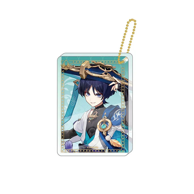 Genshin Impact Wanderer thick acrylic keychain