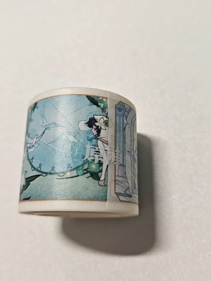 Genshin Impact Shadows of Dust Washi Tape Set – Mondstadt Liyue Inazuma