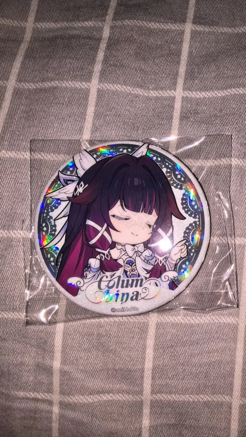 Genshin Impact Blessing of the Welkin Moon Series Badge Blind Box