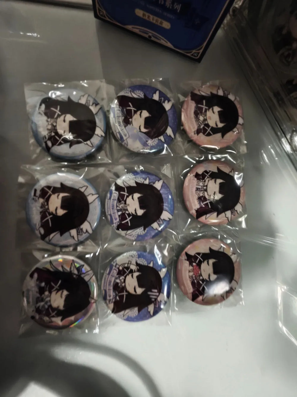 Genshin Impact Blessing of the Welkin Moon Series Badge Blind Box