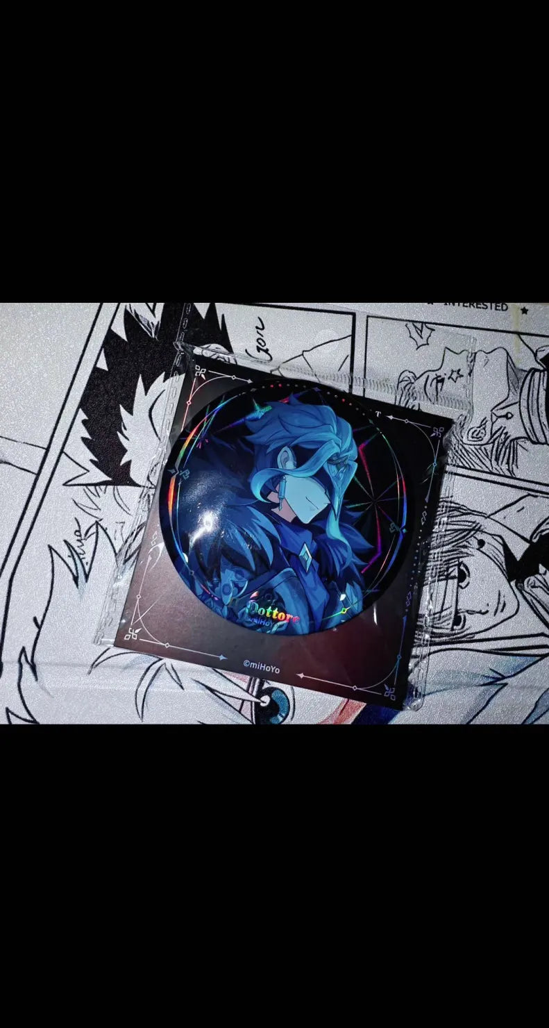 原神 Winter Night’s Laze アクリル流砂画&バッジセット