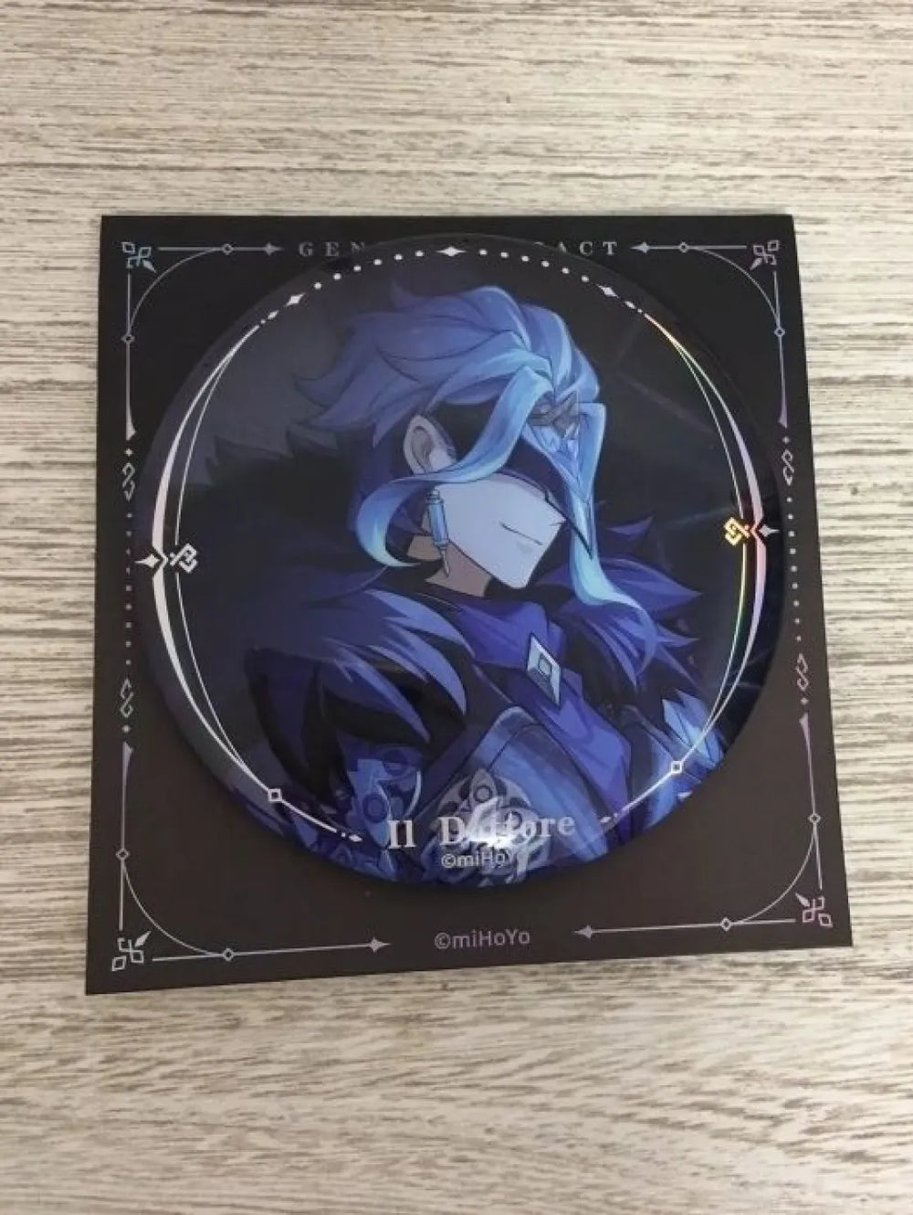 原神 Winter Night’s Laze アクリル流砂画&バッジセット