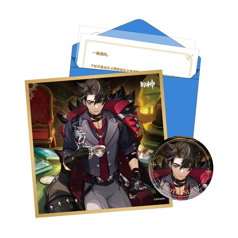 Genshin Impact Wriothesley Day of Destiny Series Fontaine Gift Box Set