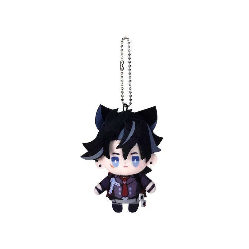 Genshin Impact Wriothesley plush finger puppet keychain Fated Day series soft collectible
