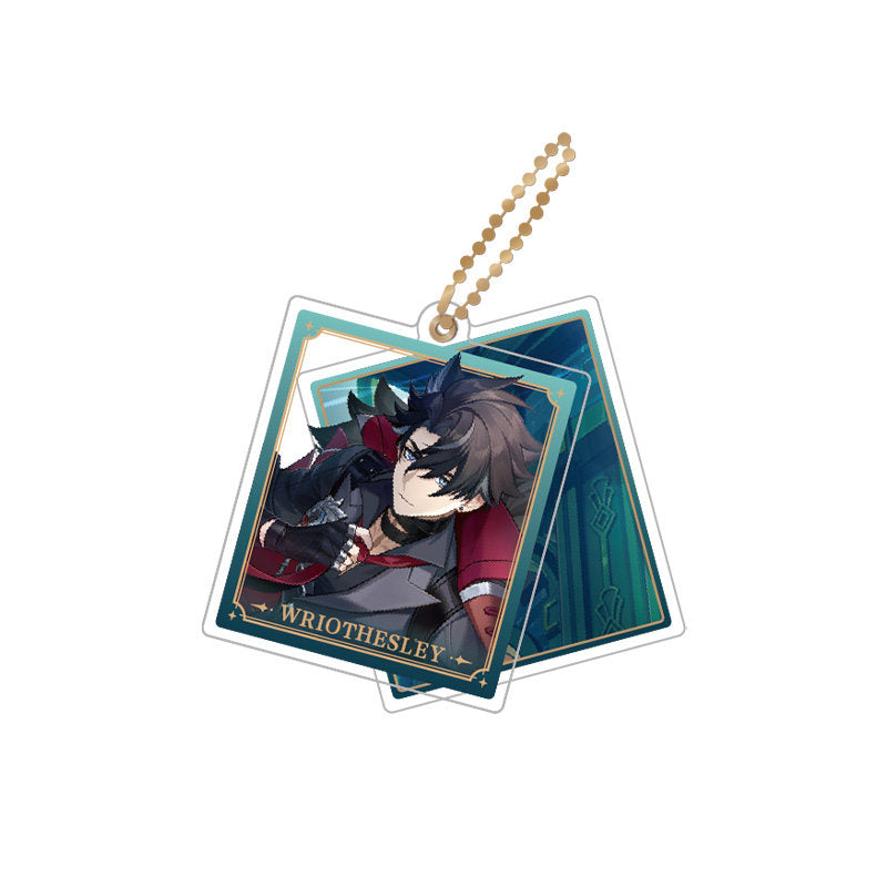 Genshin Impact Wriothesley rotating double-sided acrylic keychain