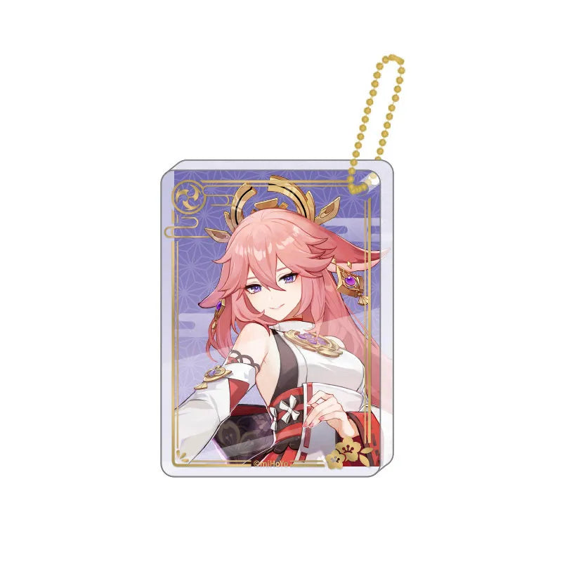 Genshin Impact Yae Miko thick acrylic keychain