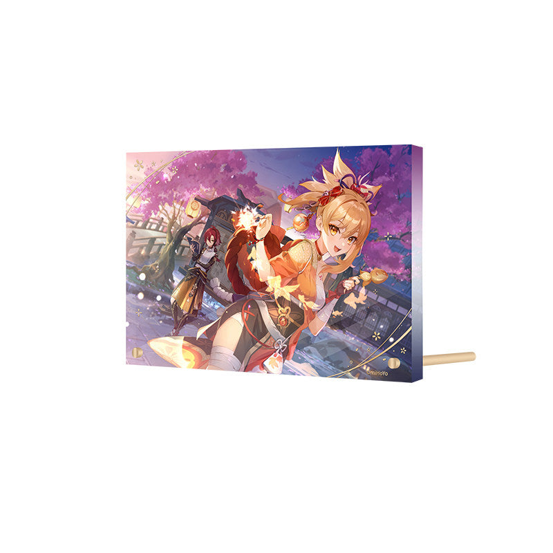 Genshin Impact Yoimiya acrylic standee detailed thick acrylic display
