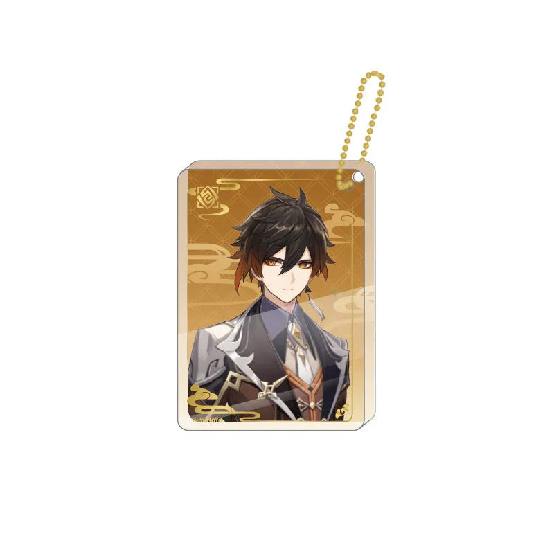Genshin Impact Zhongli thick acrylic keychain