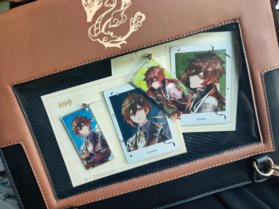 Genshin Impact Reunion Series Keychain & Photo Set