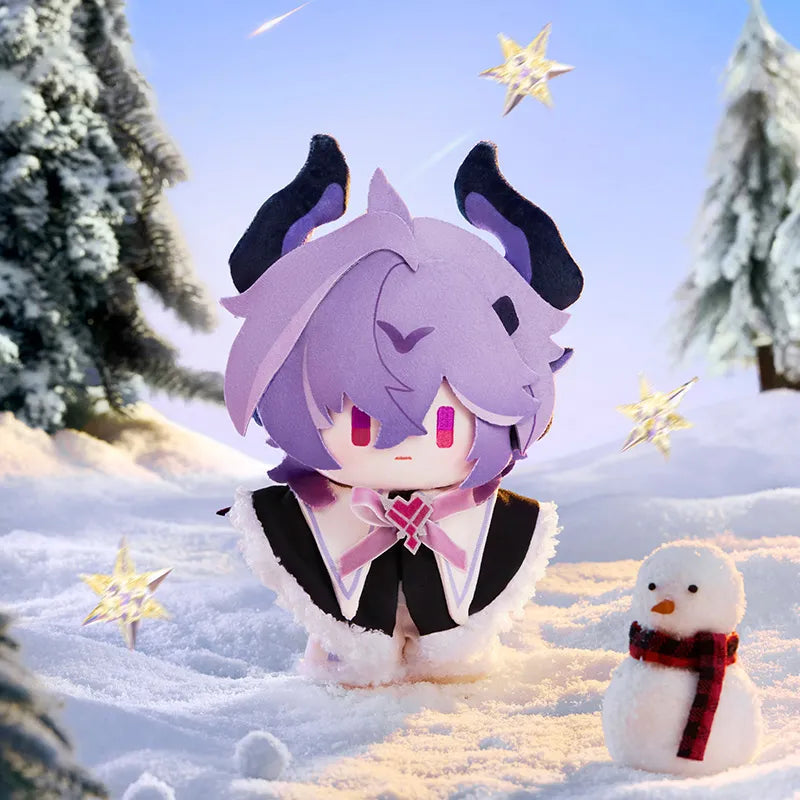 Leisurely Winter Series Durin, Lohen, Kaedehara Kazuha and Tartaglia plush dolls