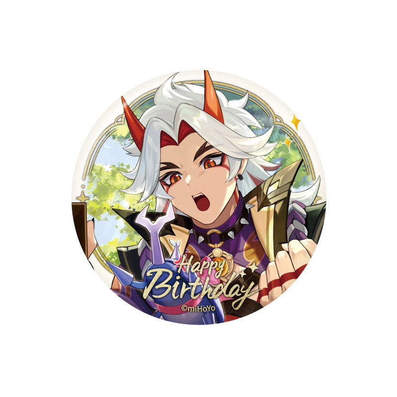 Genshin Impact Arataki Itto 2023 Birthday Badge Moment of Destiny Series