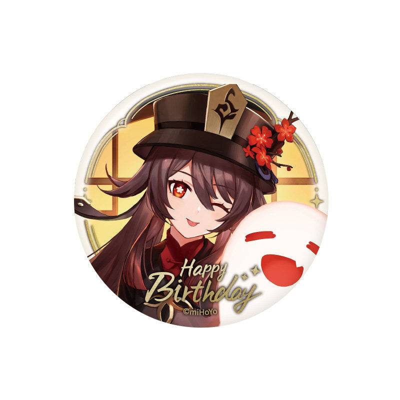 Genshin Impact Hu Tao 2022 Birthday Badge Moment of Destiny Series