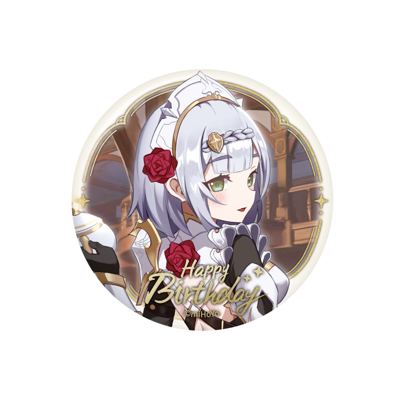 Genshin Impact Noelle 2021 Birthday Badge Moment of Destiny Series