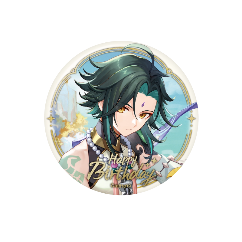 Genshin Impact Xiao 2022 Birthday Badge Moment of Destiny Series