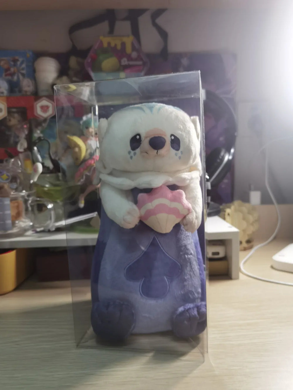 Genshin Impact Ocean Series Sea Otter Plush Storage Bag