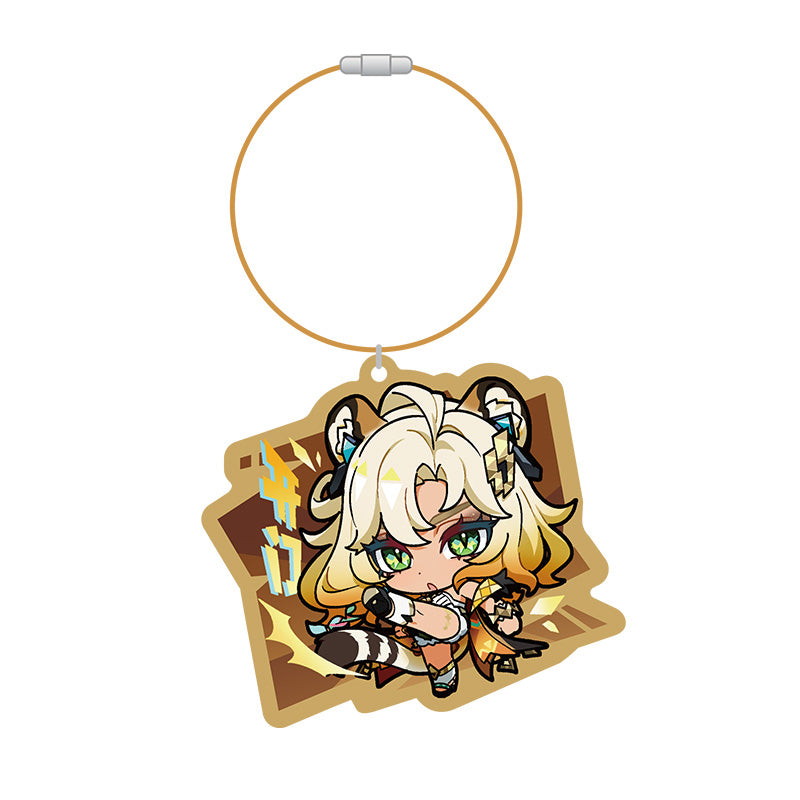 Genshin Q Version Expression Series Xilonen acrylic keychain chibi design