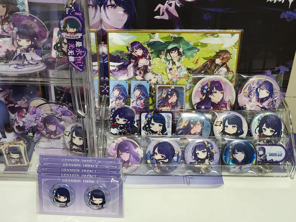 Genshin Q Version Expression Series Acrylic Keychain – Inazuma