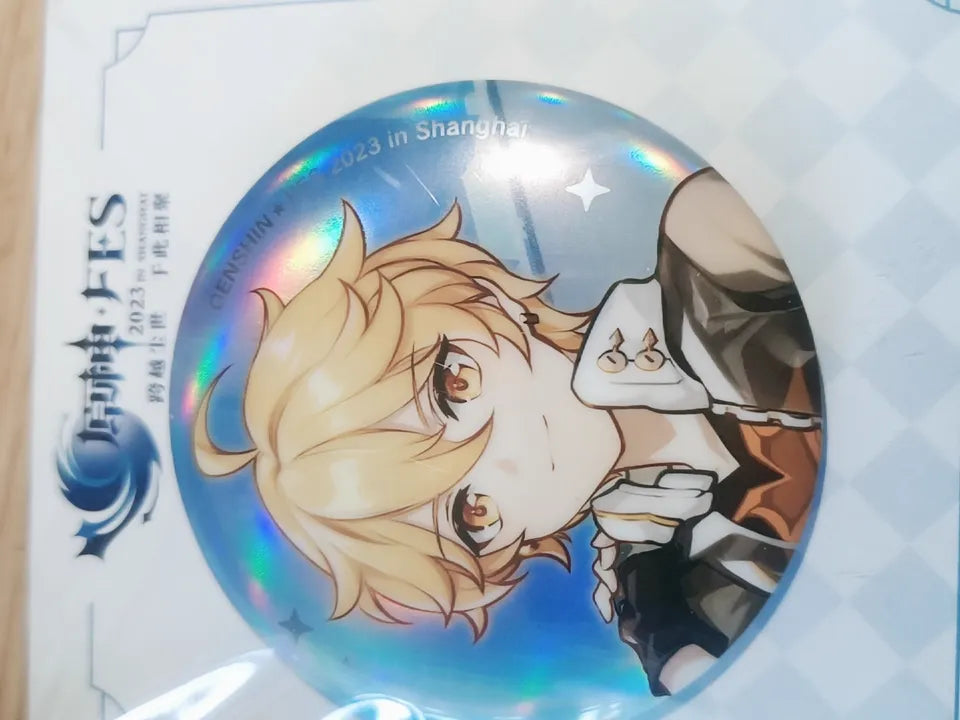 Genshin Impact Reunion Series Set – Acrylic Stand, Pins & Stamp Kit