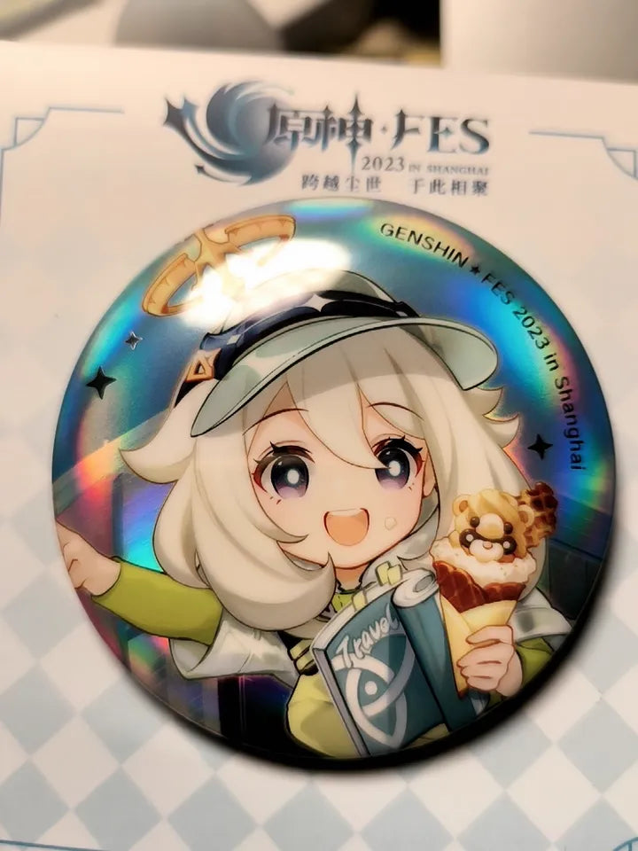 Genshin Impact Reunion Series Set – Acrylic Stand, Pins & Stamp Kit