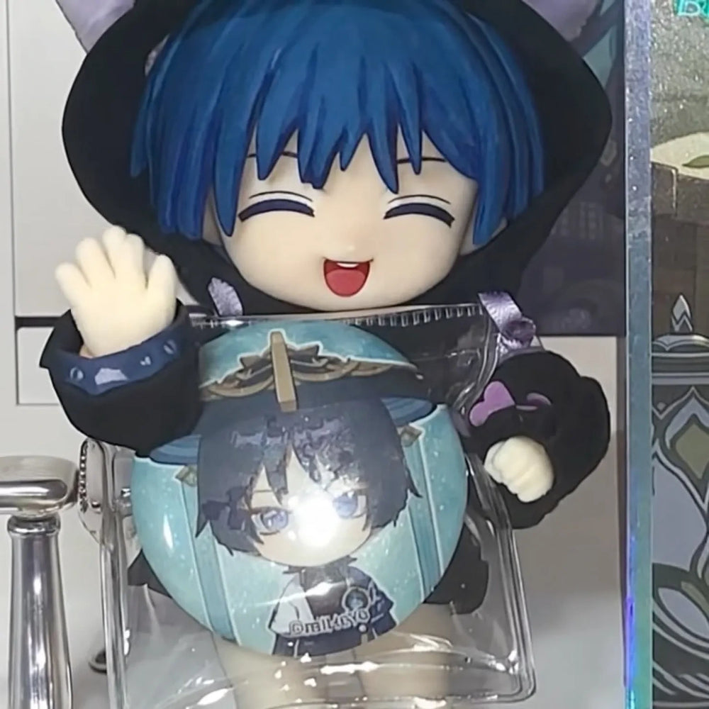 Espejo Plegable Genshin Impact Starlight Letter Colección Chibi