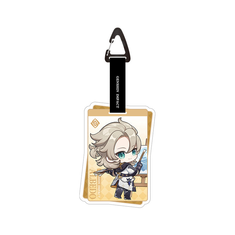 Genshin Impact Teyvat Nature Exploration Series chibi acrylic charm Albedo product main image