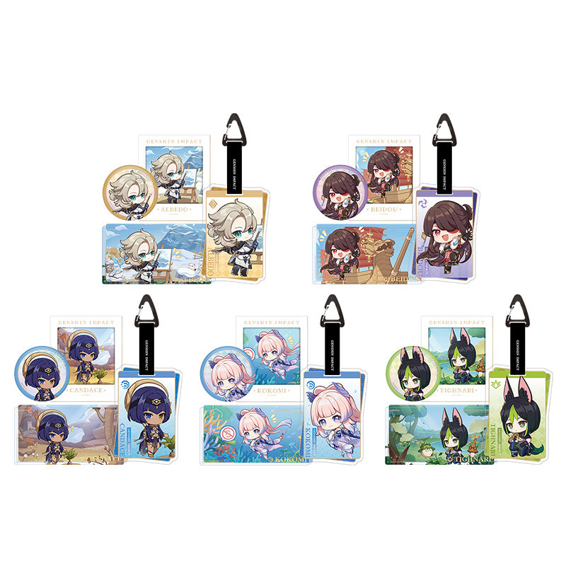 Genshin Impact Teyvat Nature Exploration Series full chibi collection main image