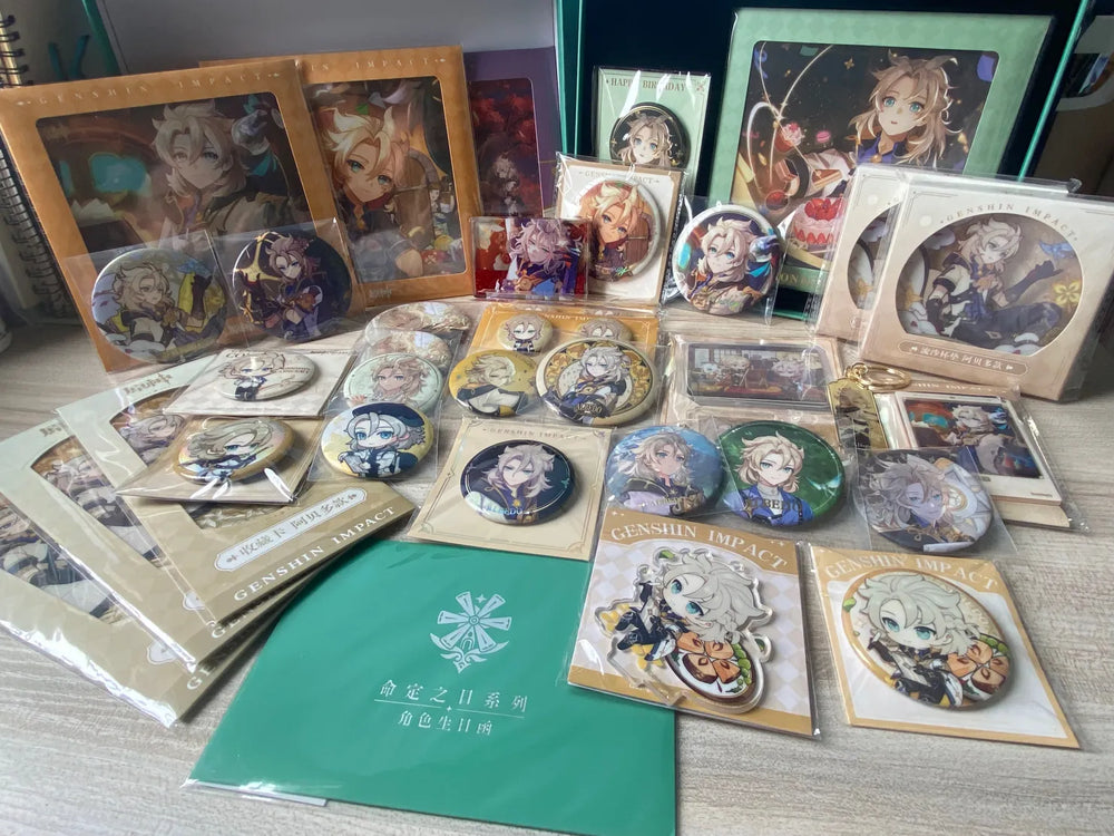 Genshin Impact Teyvat Nature Exploration Series Merch