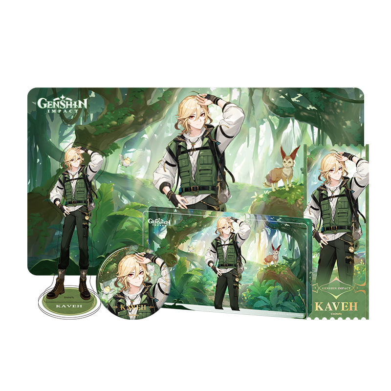 Genshin Impact Teyvat Nature Exploration Series Kaveh full product collection main image