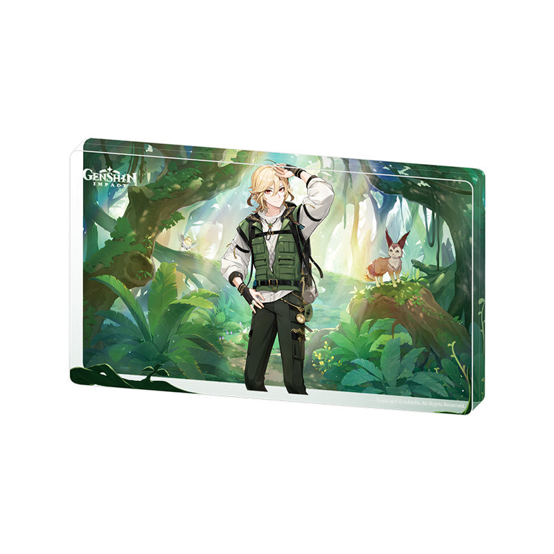 Genshin Impact Teyvat Nature Exploration Series thick acrylic display Kaveh product main image