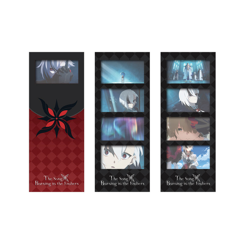 Genshin The Song Burning in the Embers film bookmark set Style C character artwork collection
