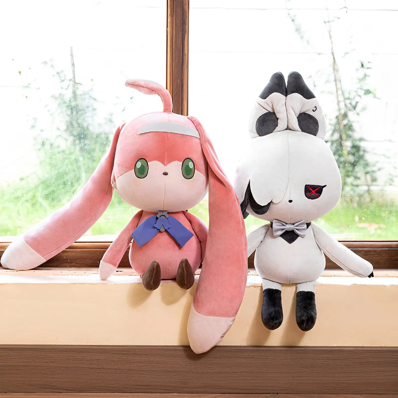 Genshin The Song Burning in the Embers plush bag charms featuring Peruere and Clervie