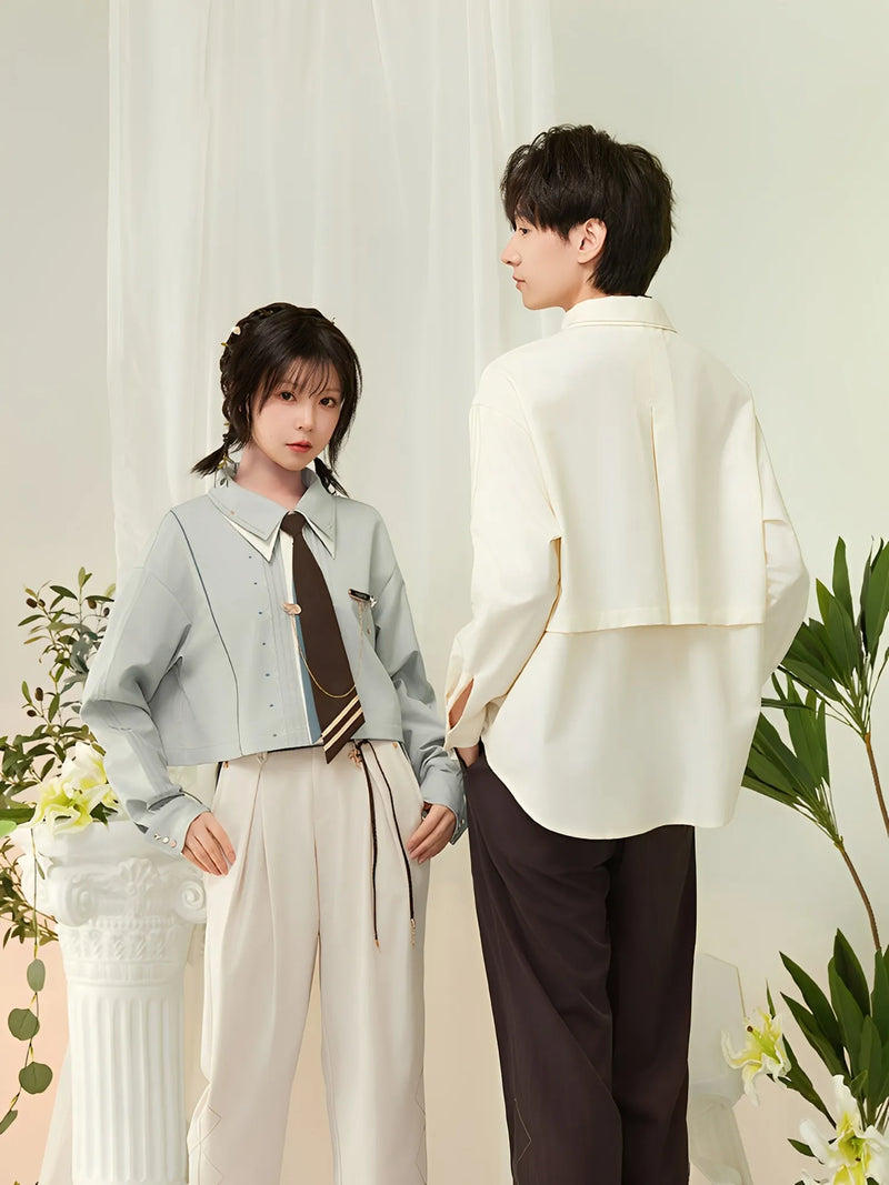 Venti themed long sleeve shirt couple outfit styling matching look